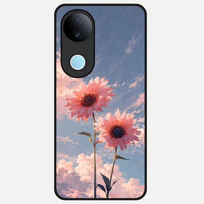  Sun Moon Balance Glass Case for  iQOO Z10R back cover – full design glossy printed glass finish