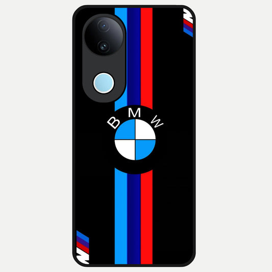  Turbo BMW Beast Glass Case for  iQOO Z10R back cover – full design glossy printed glass finish