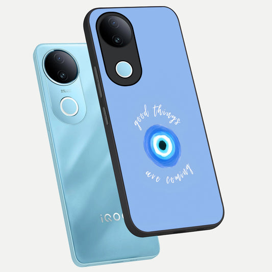  Bright Future Ahead phone case for  iQOO Z10R showing premium glass back cover with detailed artwork