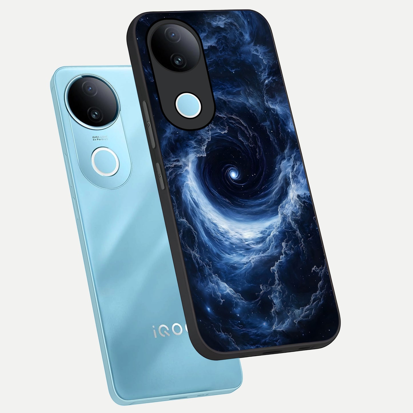  Stunning Galaxy phone case for  iQOO Z10R showing premium glass back cover with detailed artwork