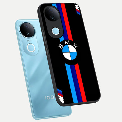  Turbo BMW Beast phone case for  iQOO Z10R showing premium glass back cover with detailed artwork