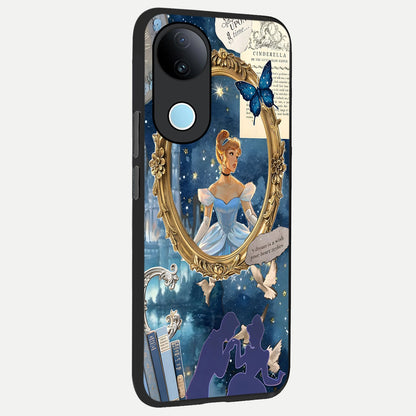  Midnight Queen back cover for iQOO Z10R slim fit glass case with vibrant aesthetic design