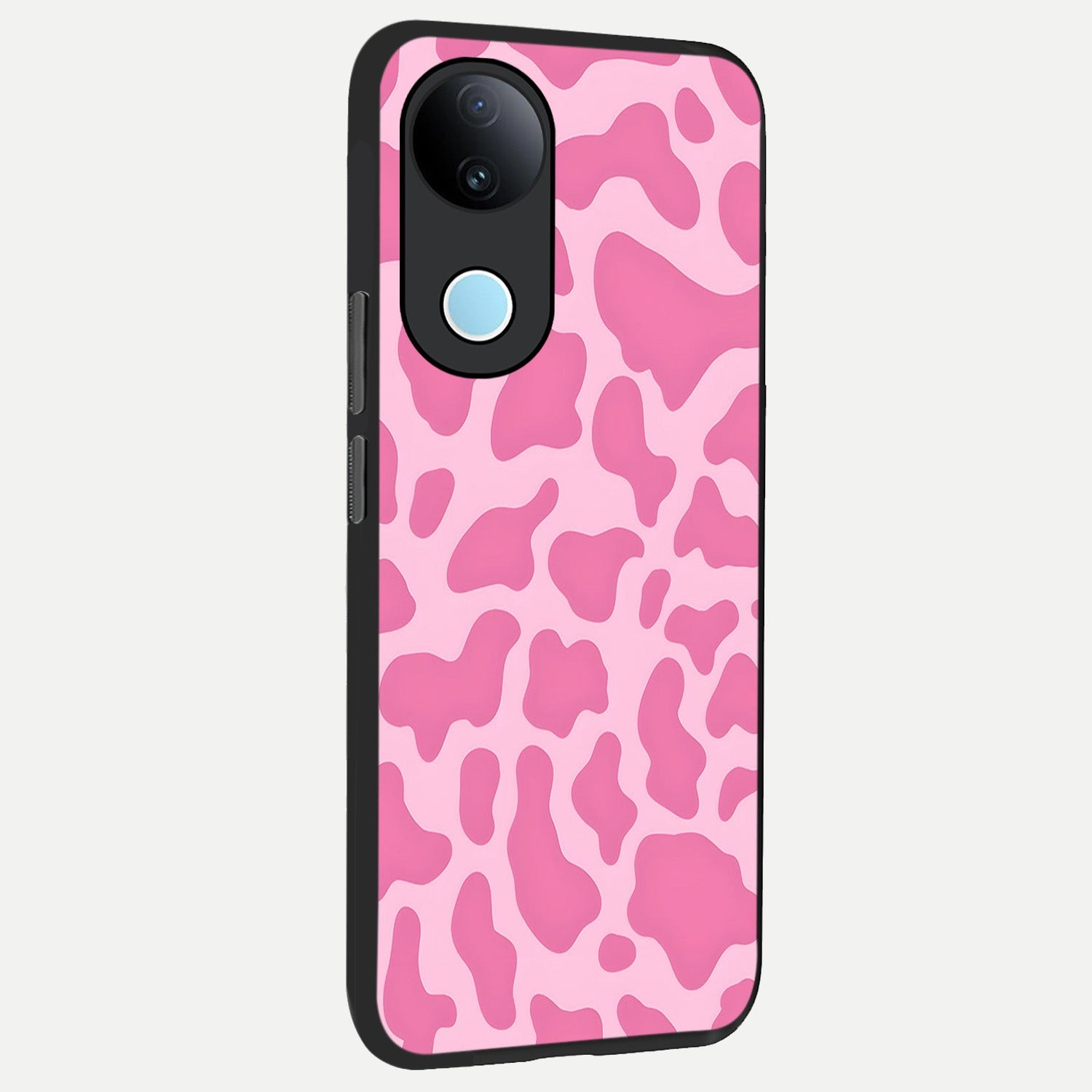  Pinkish Scenery back cover for  iQOO Z10R slim fit glass case with vibrant aesthetic design
