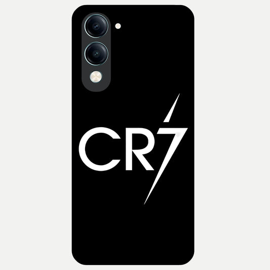 CR7 Elite Strike Glass Case for iQOO Z10 lite back cover – full design glossy printed glass finish
