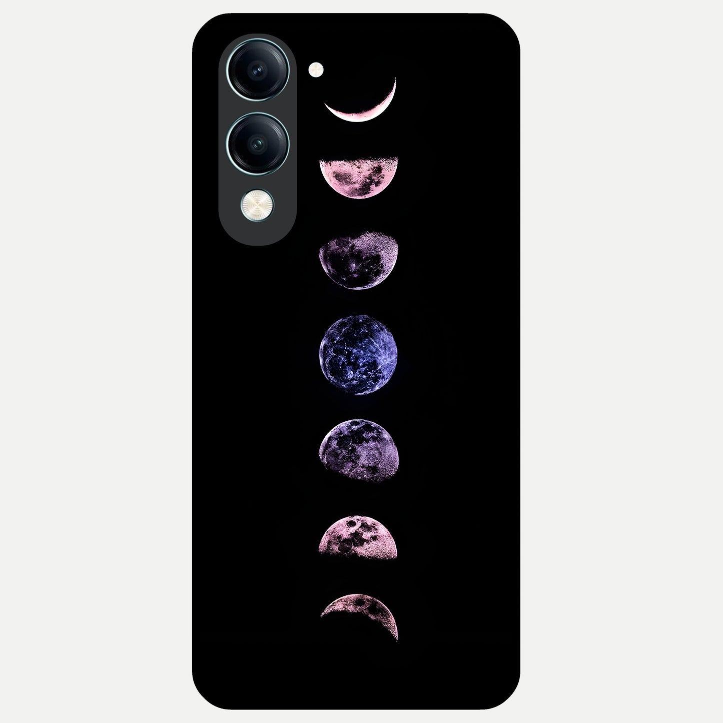  Crimson All Planets Glass Case for iQOO Z10 Lite back cover – full design glossy printed glass finish