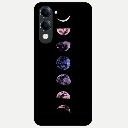  Crimson All Planets Glass Case for iQOO Z10 Lite back cover – full design glossy printed glass finish