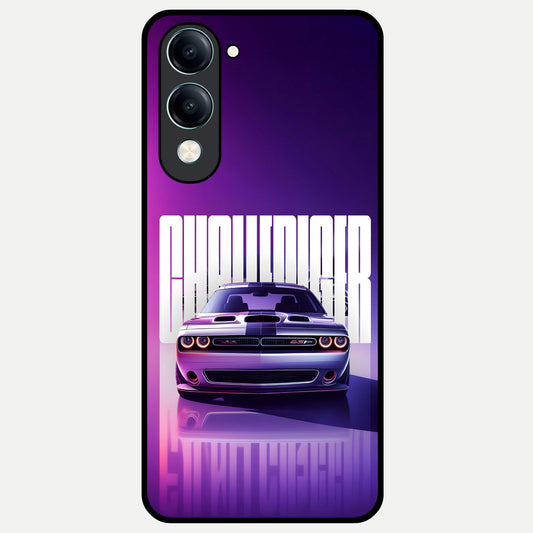  Midnight Muscle Ride Glass Case for iQOO Z10 lite back cover – full design glossy printed glass finish