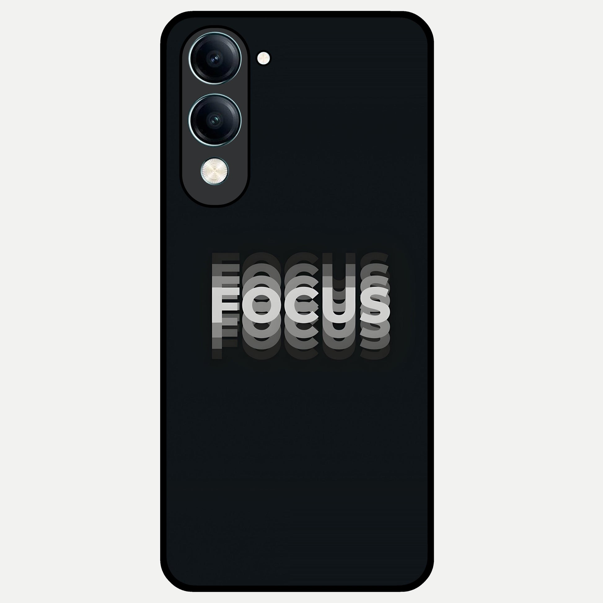  Mono Focus Vision Glass Case for iQOO Z10 lite back cover – full design glossy printed glass finish