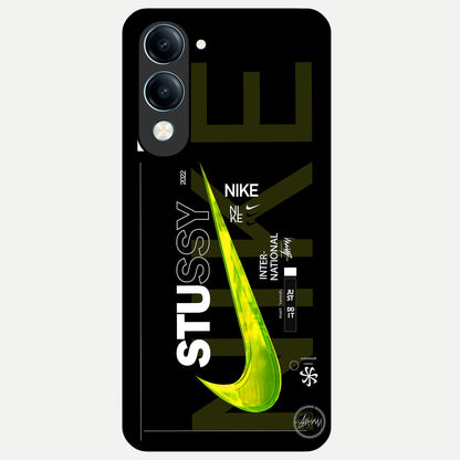  Neon Street Edition Glass Case for iQOO Z10 Lite back cover – full design glossy printed glass finish