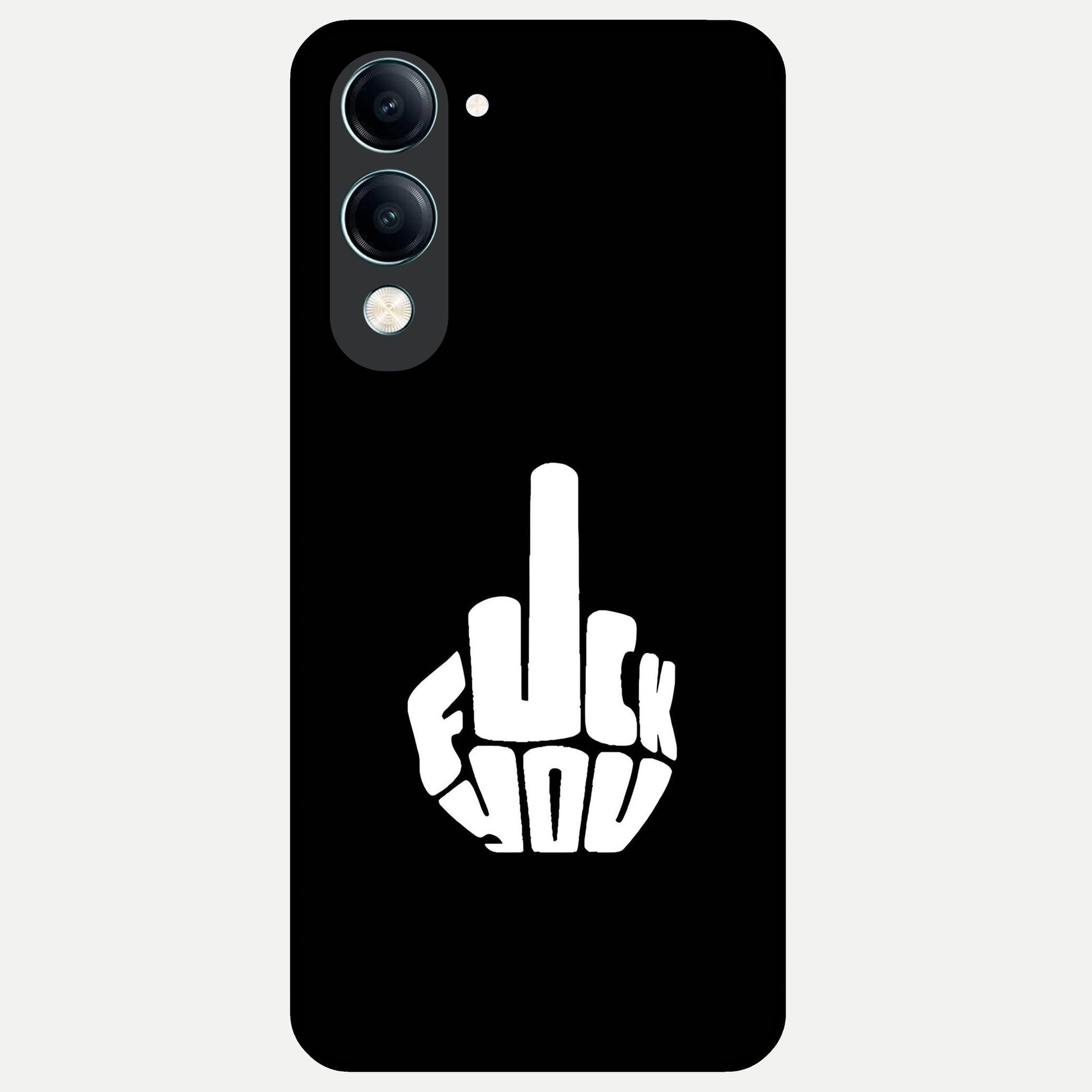  Rebel Mode On Glass Case for iQOO Z10 Lite back cover – full design glossy printed glass finish