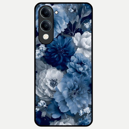  Royal Bloom Garden Glass Case for iQOO Z10 Lite back cover – full design glossy printed glass finish