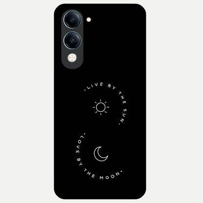  Sunflower Cat Art Glass Case for iQOO Z10 Lite back cover – full design glossy printed glass finish