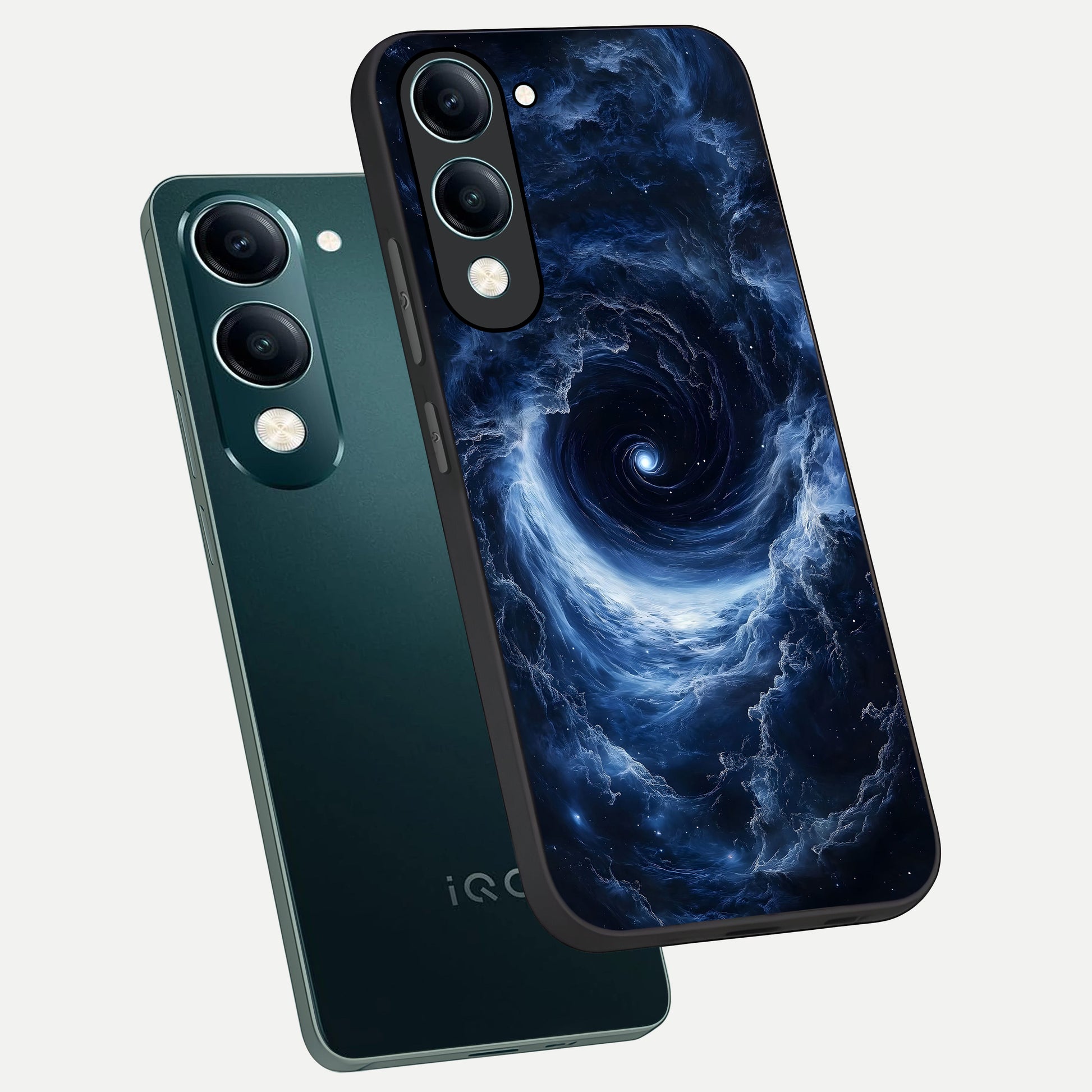  Stunning Galaxy phone case for iQOO Z10 Lite showing premium glass back cover with detailed artwork