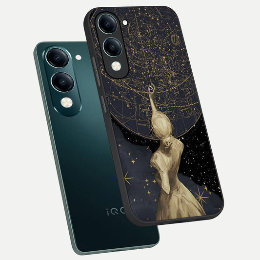  Taylor Swift Girl phone case for iQOO Z10 Lite showing premium glass back cover with detailed artwork
