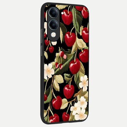  Blooming Spendor Bird back cover for iQOO Z10 Lite slim fit glass case with vibrant aesthetic design