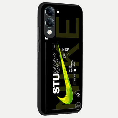  Neon Street Edition back cover for iQOO Z10 Lite slim fit glass case with vibrant aesthetic design