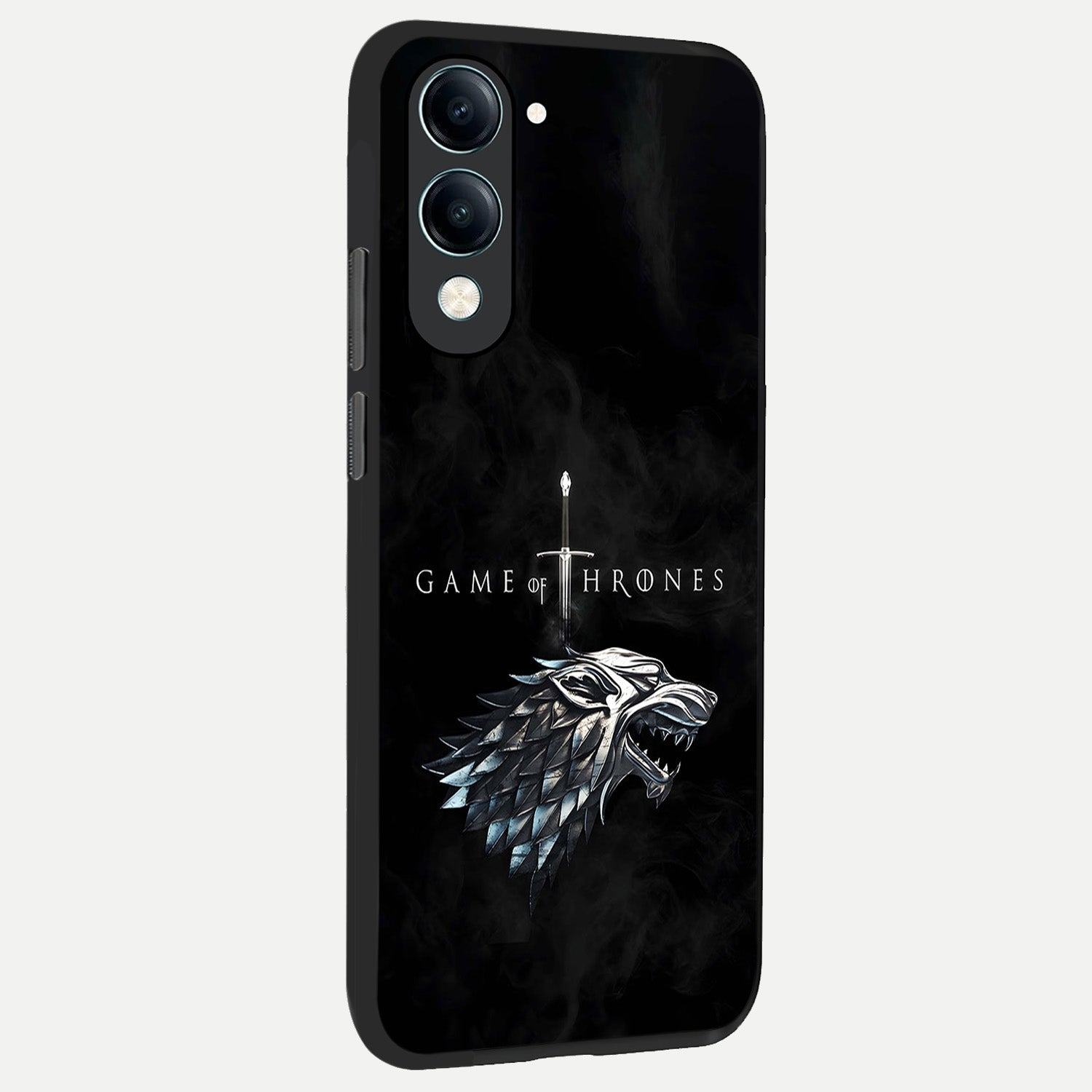  Throne Wolf Legacy back cover for iQOO Z10 lite slim fit glass case with vibrant aesthetic design