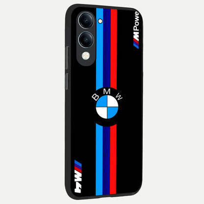  Turbo BMW Beast back cover for iQOO Z10 lite slim fit glass case with vibrant aesthetic design
