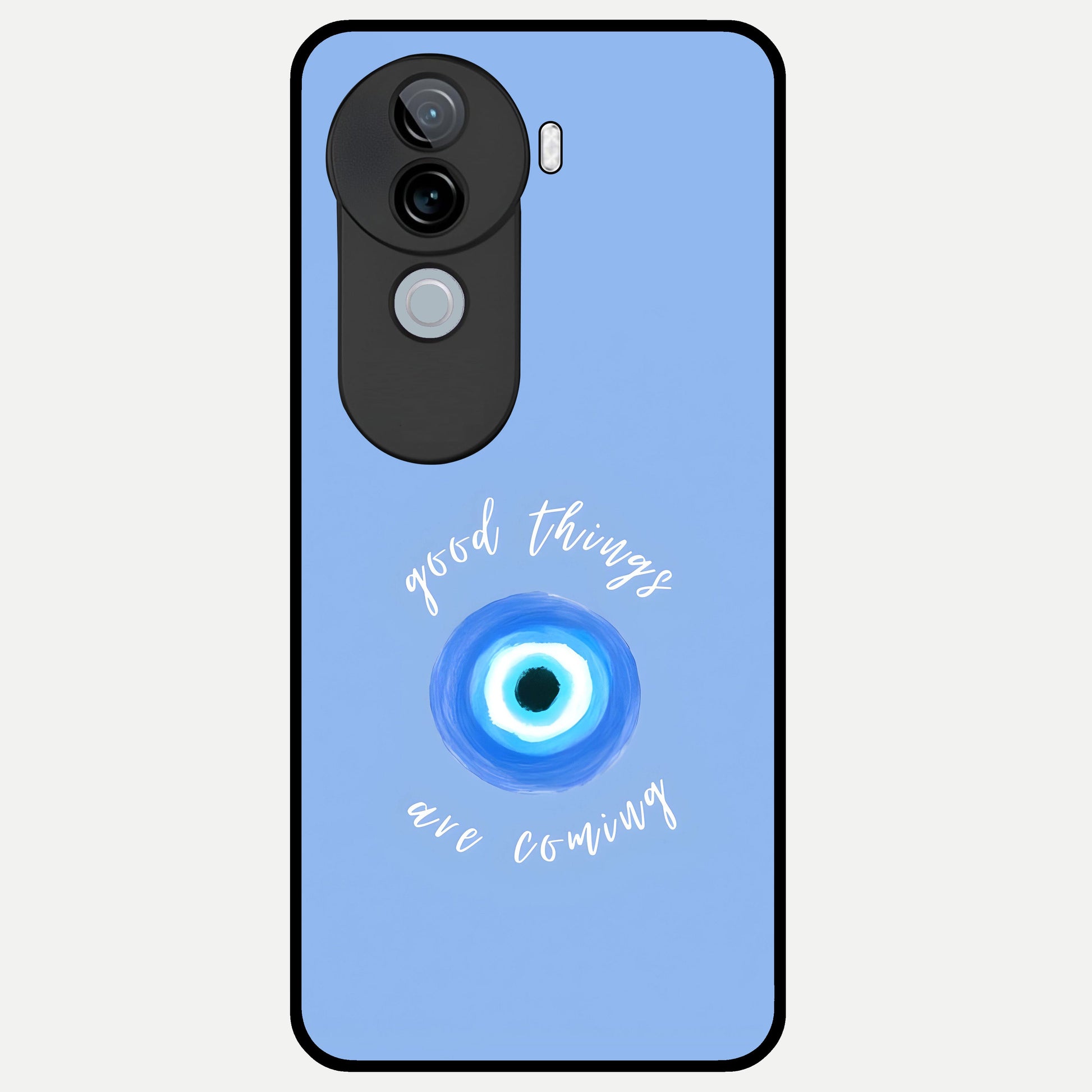  Bright Future Ahead Glass Case for iQOO Z9s back cover – full design glossy printed glass finish