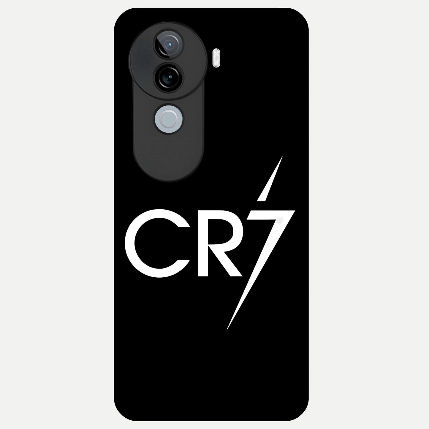  CR7 Elite Strike Glass Case for iQOO Z9s back cover – full design glossy printed glass finish