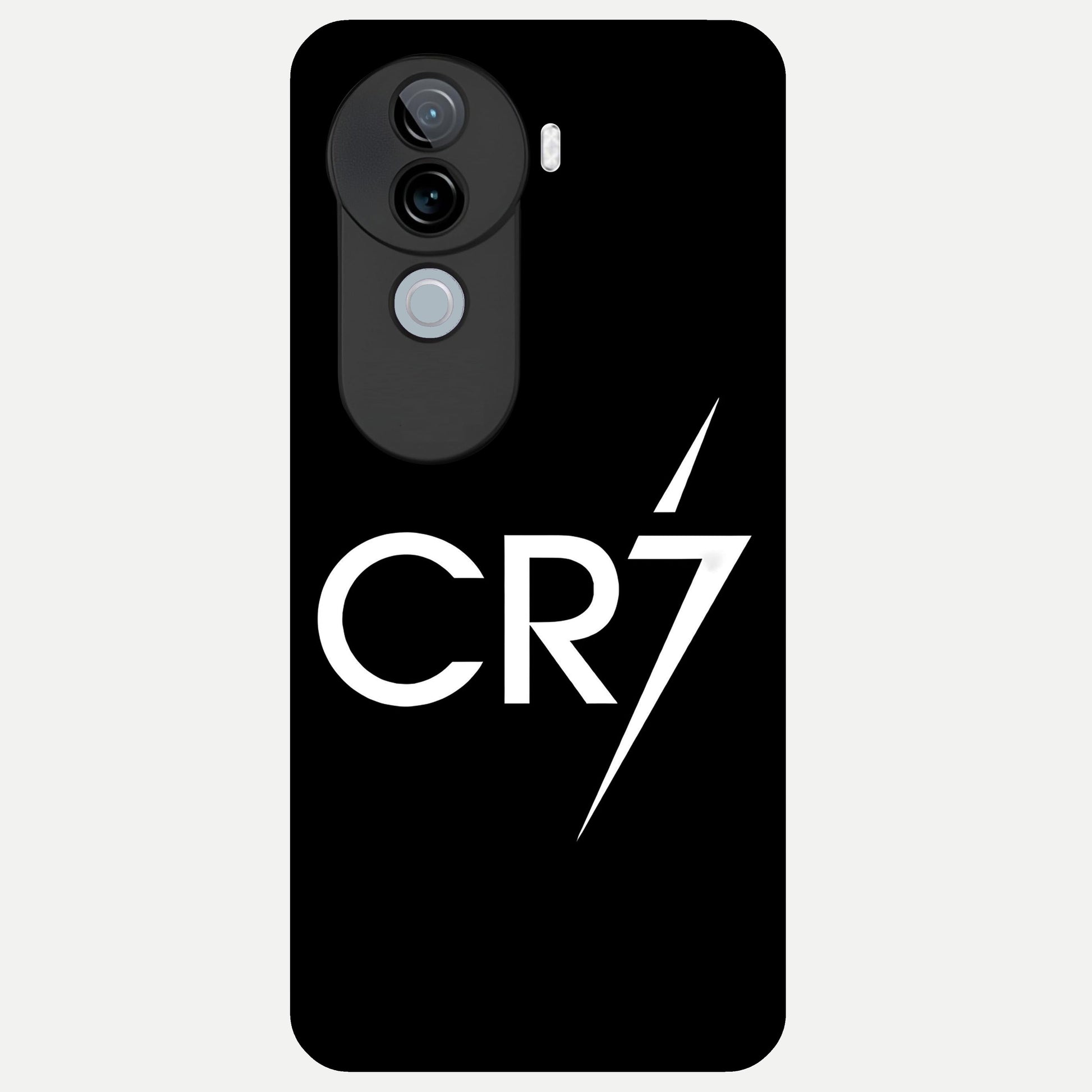  CR7 Elite Strike Glass Case for iQOO Z9s back cover – full design glossy printed glass finish
