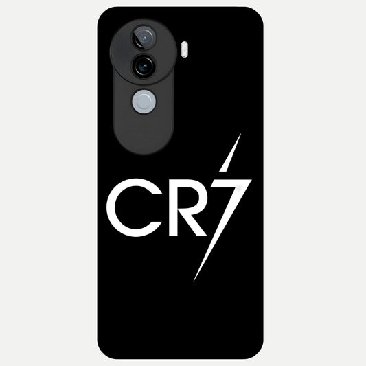  CR7 Elite Strike Glass Case for iQOO Z9s back cover – full design glossy printed glass finish
