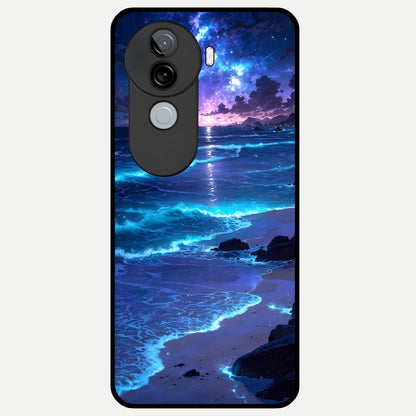  Classic Damn Look Glass Case for iQOO Z9s back cover – full design glossy printed glass finish