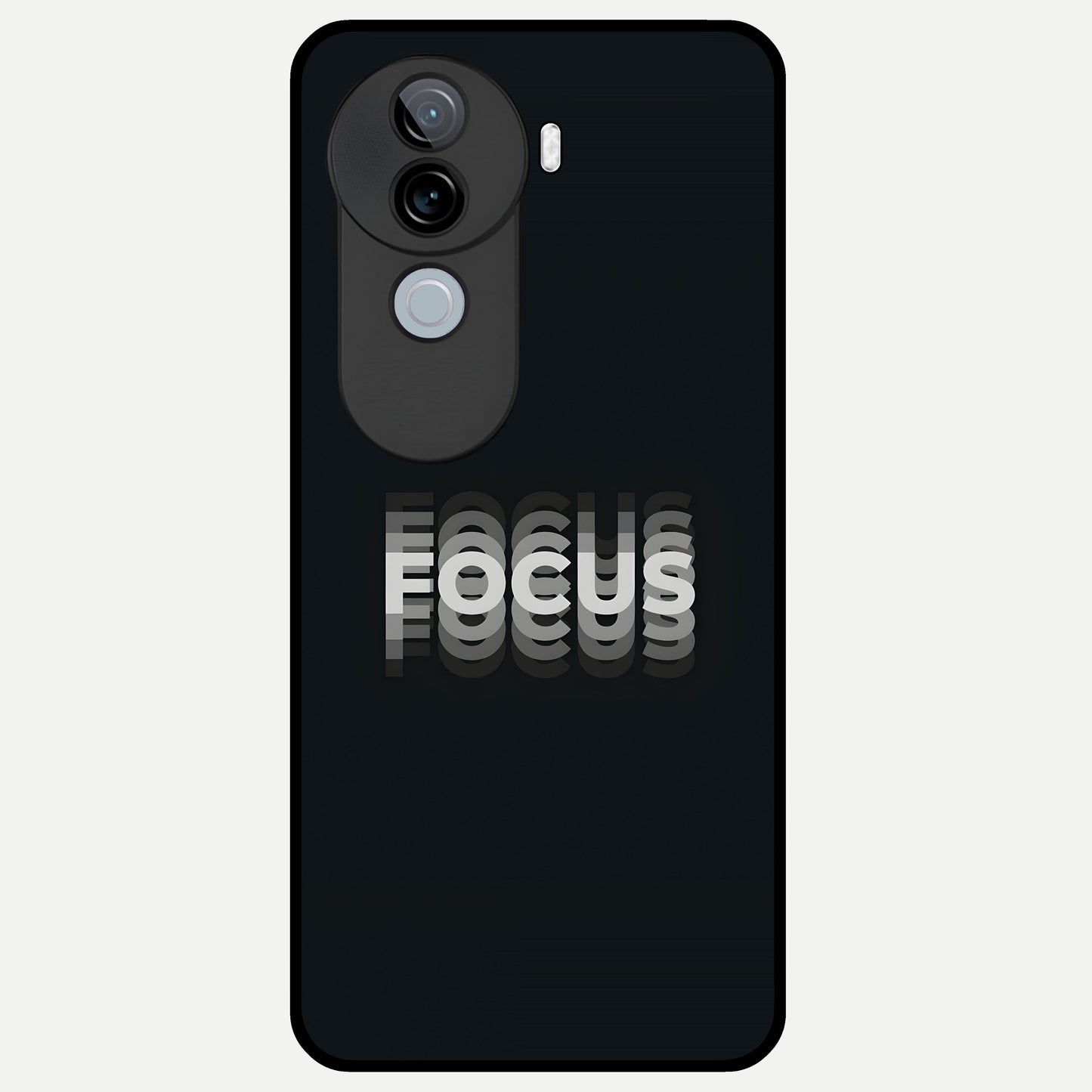  Mono Focus Vision Glass Case for iQOO Z9s back cover – full design glossy printed glass finish