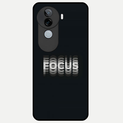  Mono Focus Vision Glass Case for iQOO Z9s back cover – full design glossy printed glass finish