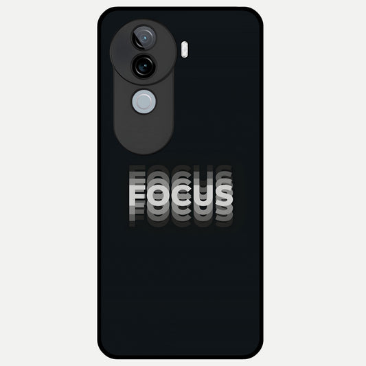  Mono Focus Vision Glass Case for iQOO Z9s back cover – full design glossy printed glass finish