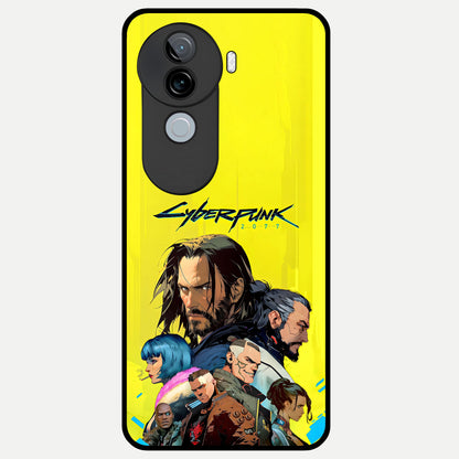  Neon Rebel Genesis Glass Case for iQOO Z9s back cover – full design glossy printed glass finish