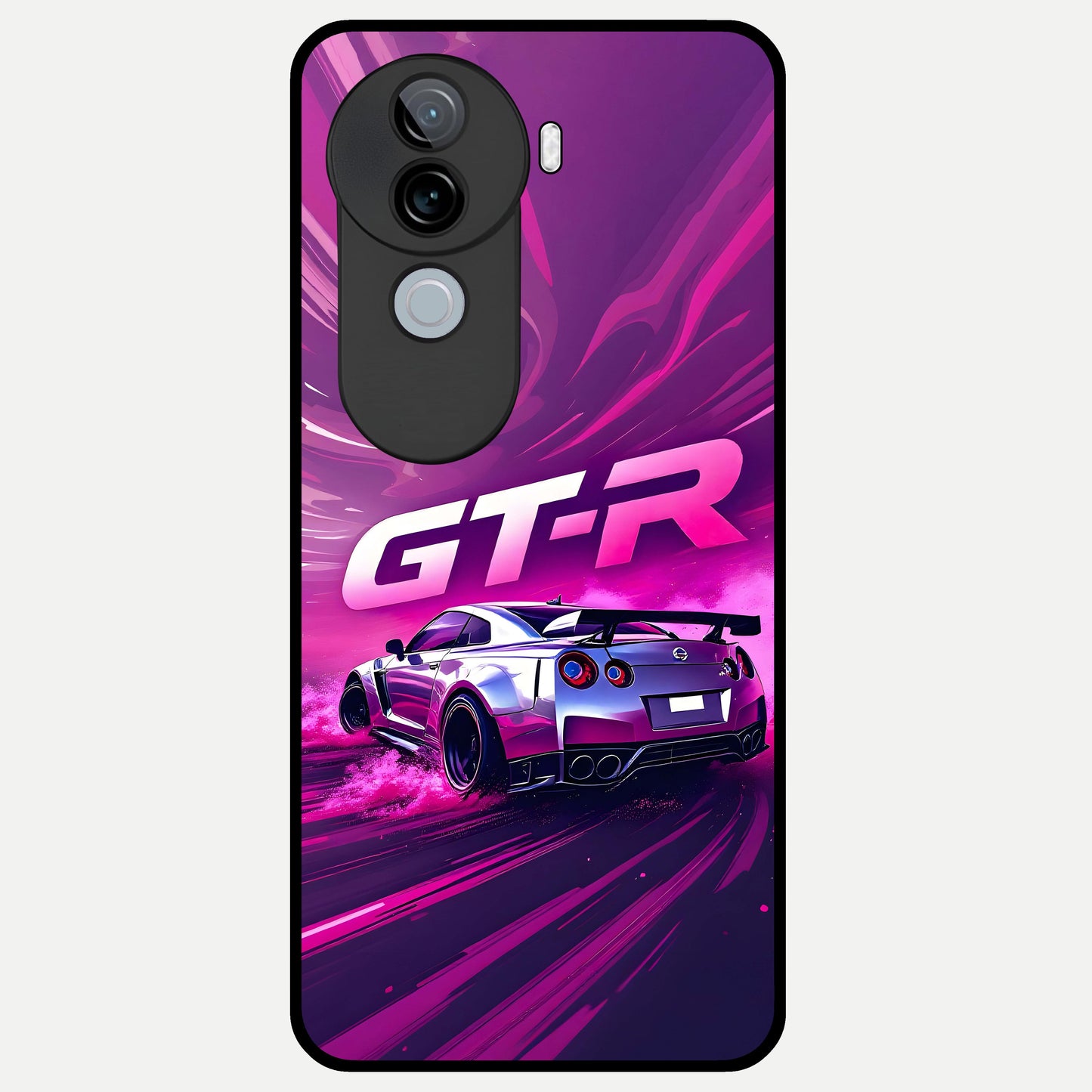  Speed Drift Legend Glass Case for iQOO Z9s back cover – full design glossy printed glass finish