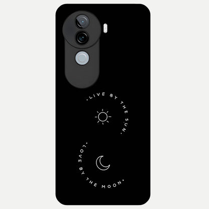  Sunflower Cat Art Glass Case for iQOO Z9s back cover – full design glossy printed glass finish