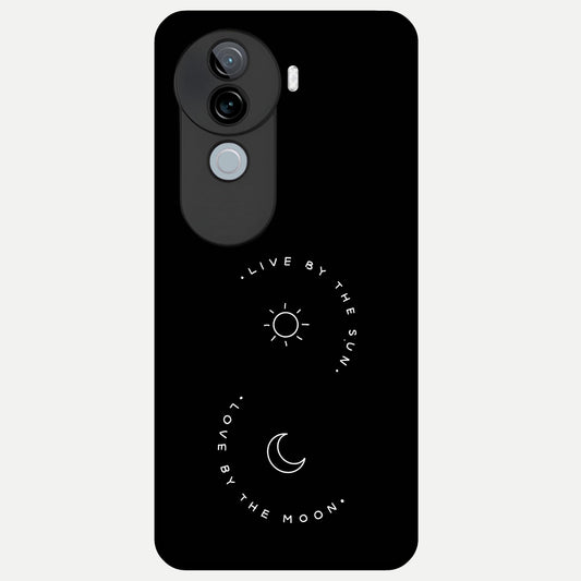  Sunflower Cat Art Glass Case for iQOO Z9s back cover – full design glossy printed glass finish