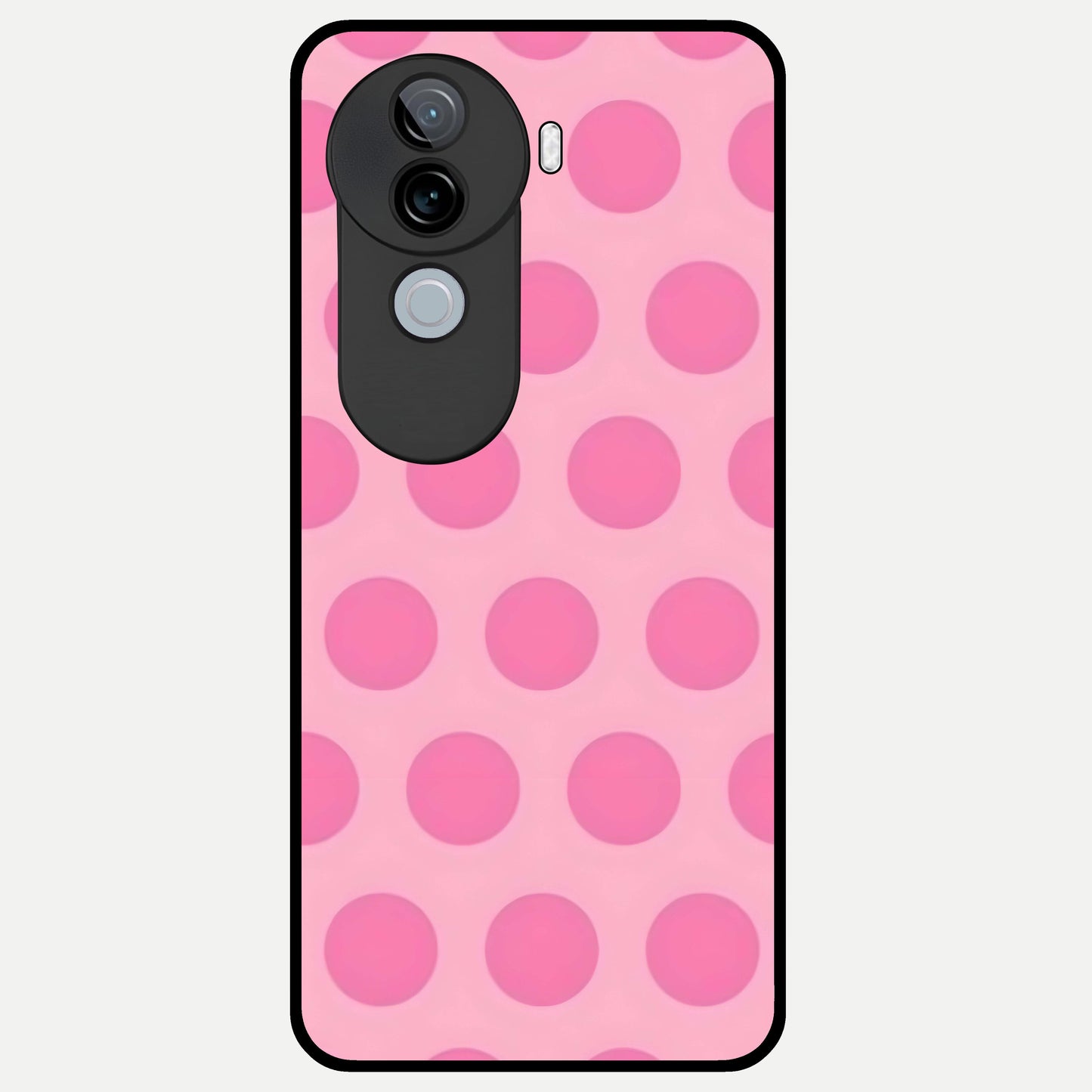  Sweet Dot Dreams Glass Case for iQOO Z9s back cover – full design glossy printed glass finish