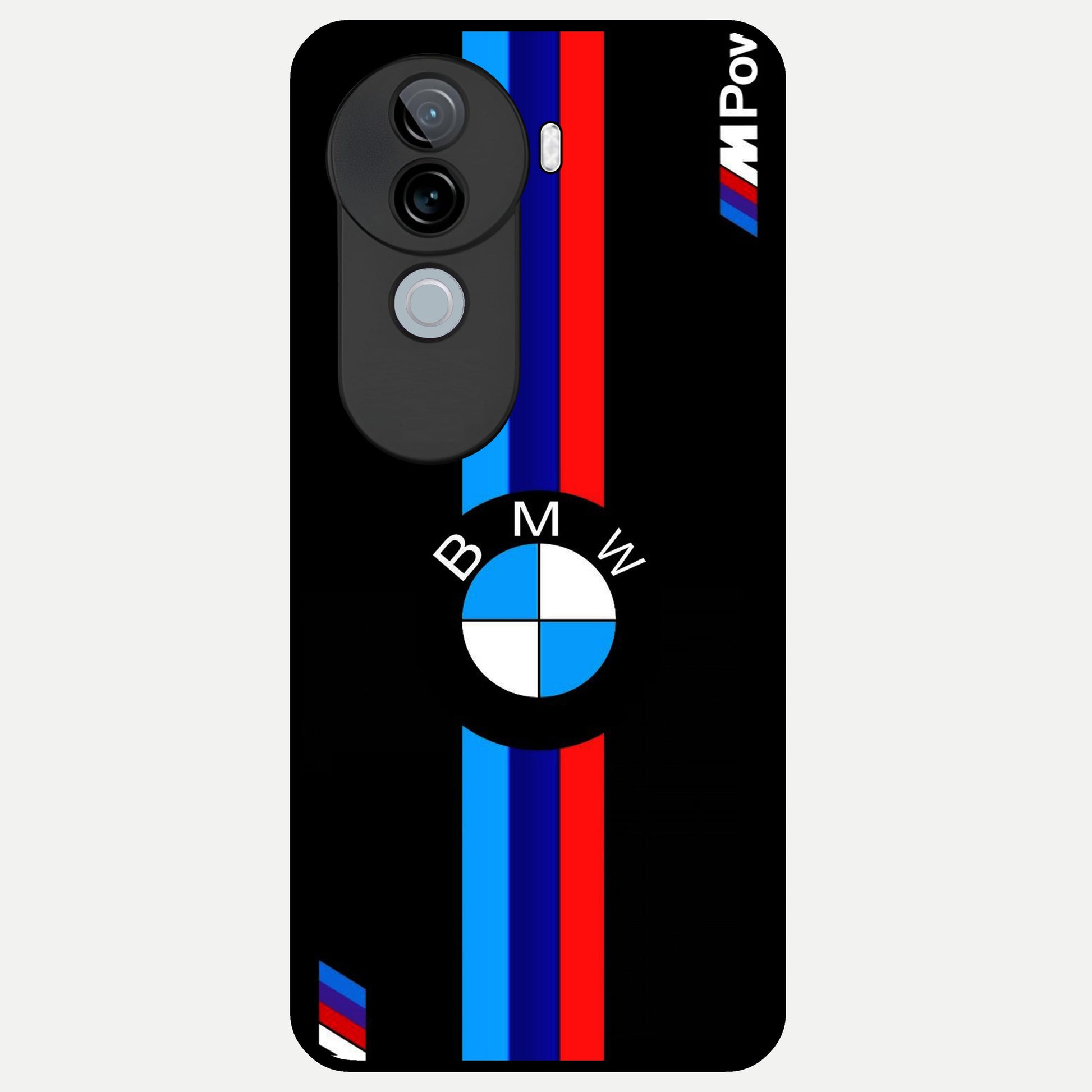  Turbo BMW Beast Glass Case for iQOO Z9s back cover – full design glossy printed glass finish