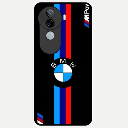  Turbo BMW Beast Glass Case for iQOO Z9s back cover – full design glossy printed glass finish