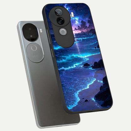  Classic Damn Look phone case for iQOO Z9s showing premium glass back cover with detailed artwork