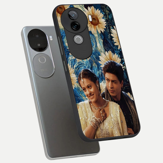  Eternal Love Story phone case for iQOO Z9s showing premium glass back cover with detailed artwork