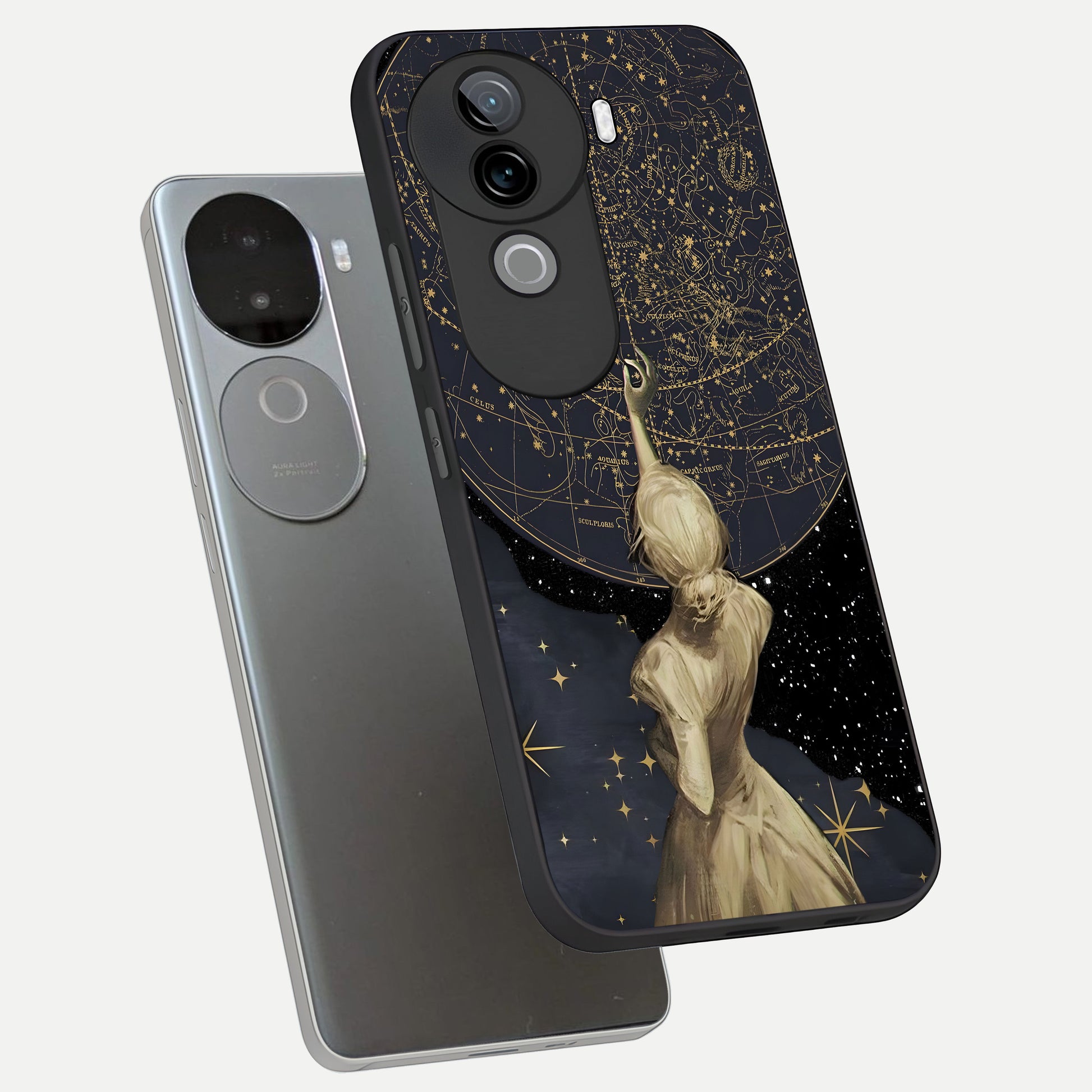  Taylor Swift Girl phone case for iQOO Z9s showing premium glass back cover with detailed artwork
