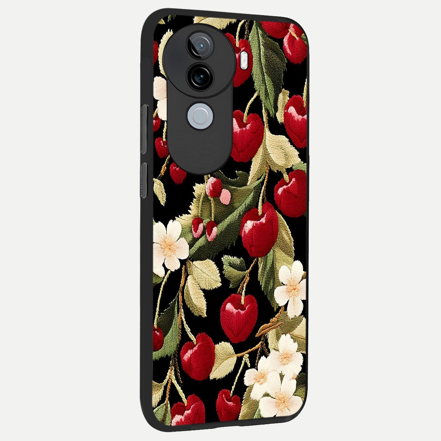  Blooming Spendor Bird back cover for iQOO Z9s slim fit glass case with vibrant aesthetic design