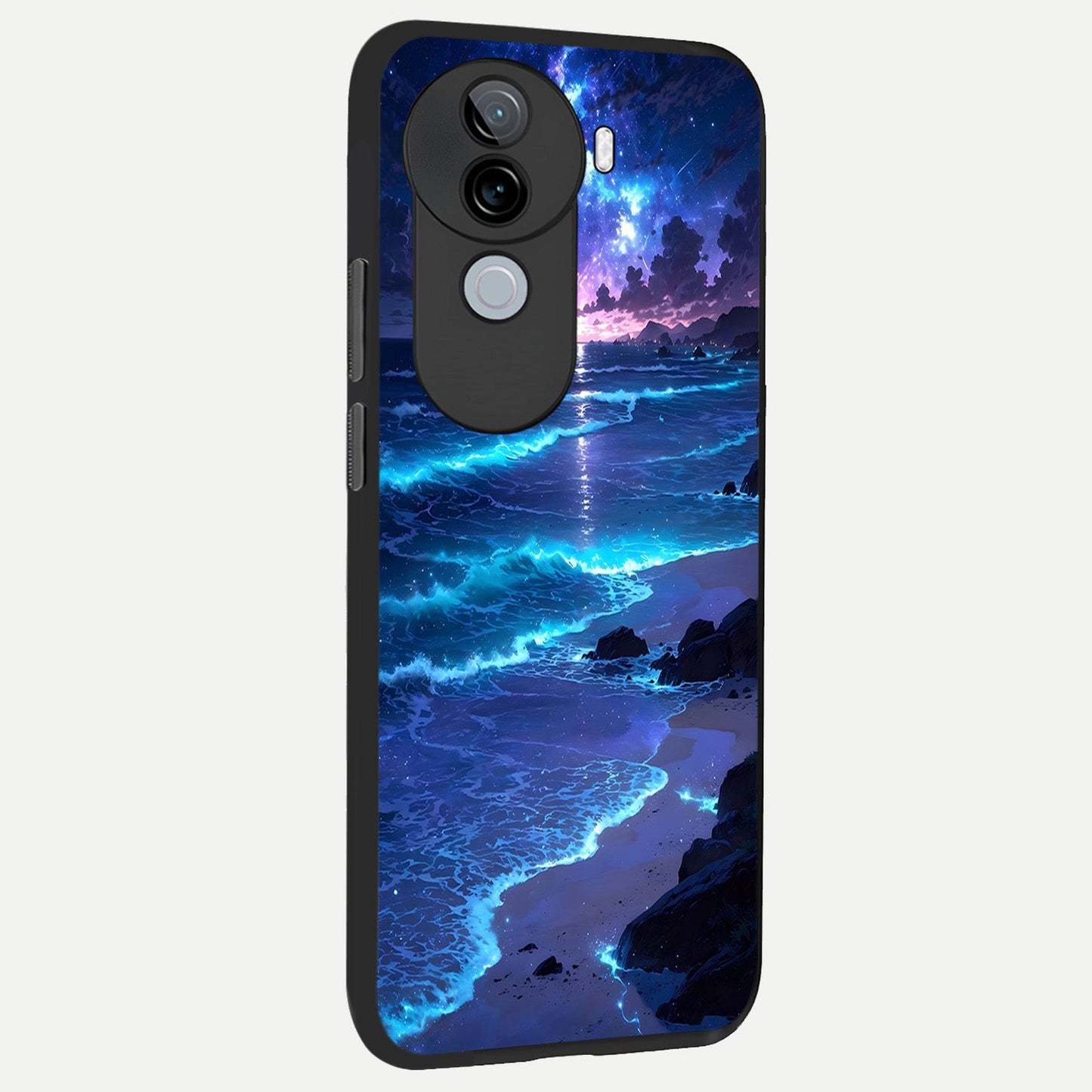  Classic Damn Look back cover for iQOO Z9s slim fit glass case with vibrant aesthetic design