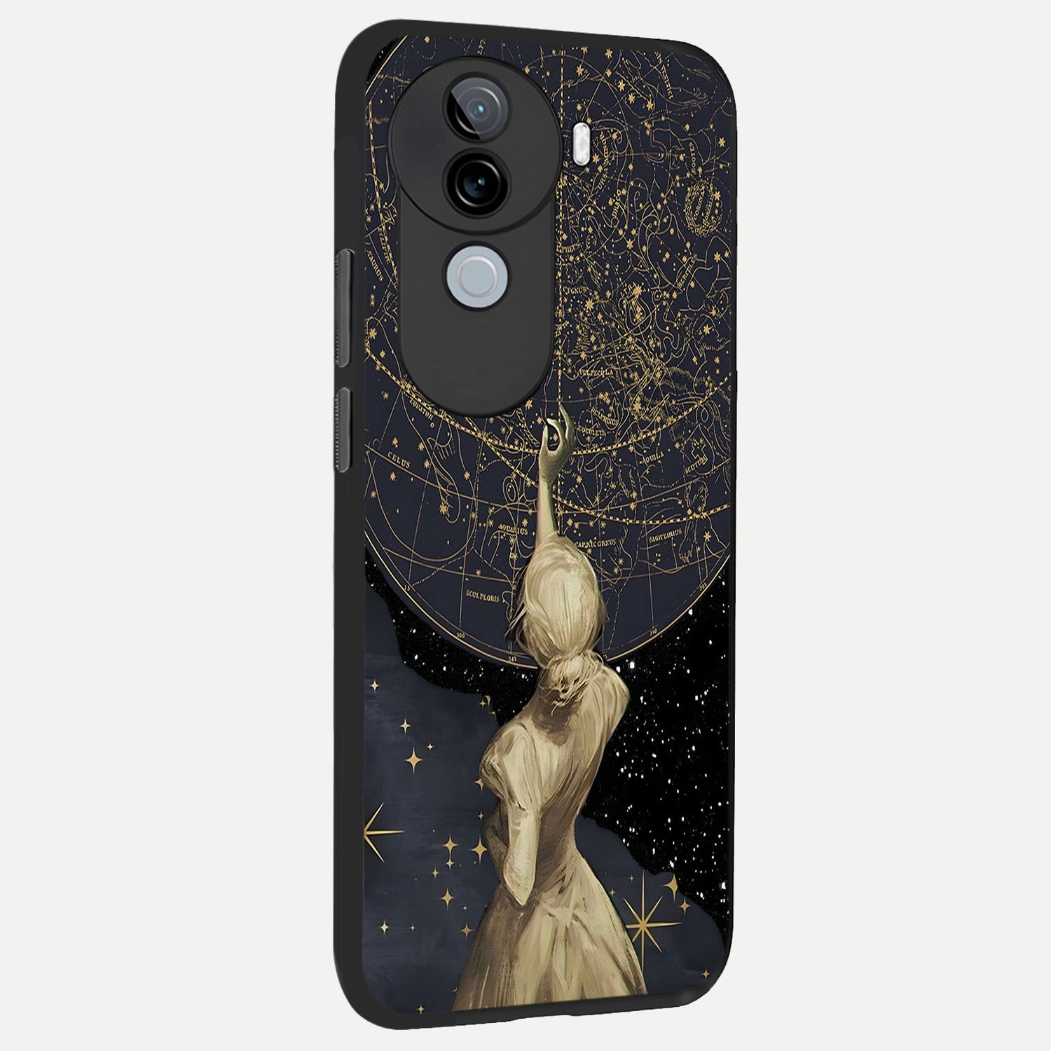  Taylor Swift Girl back cover for iQOO Z9s slim fit glass case with vibrant aesthetic design