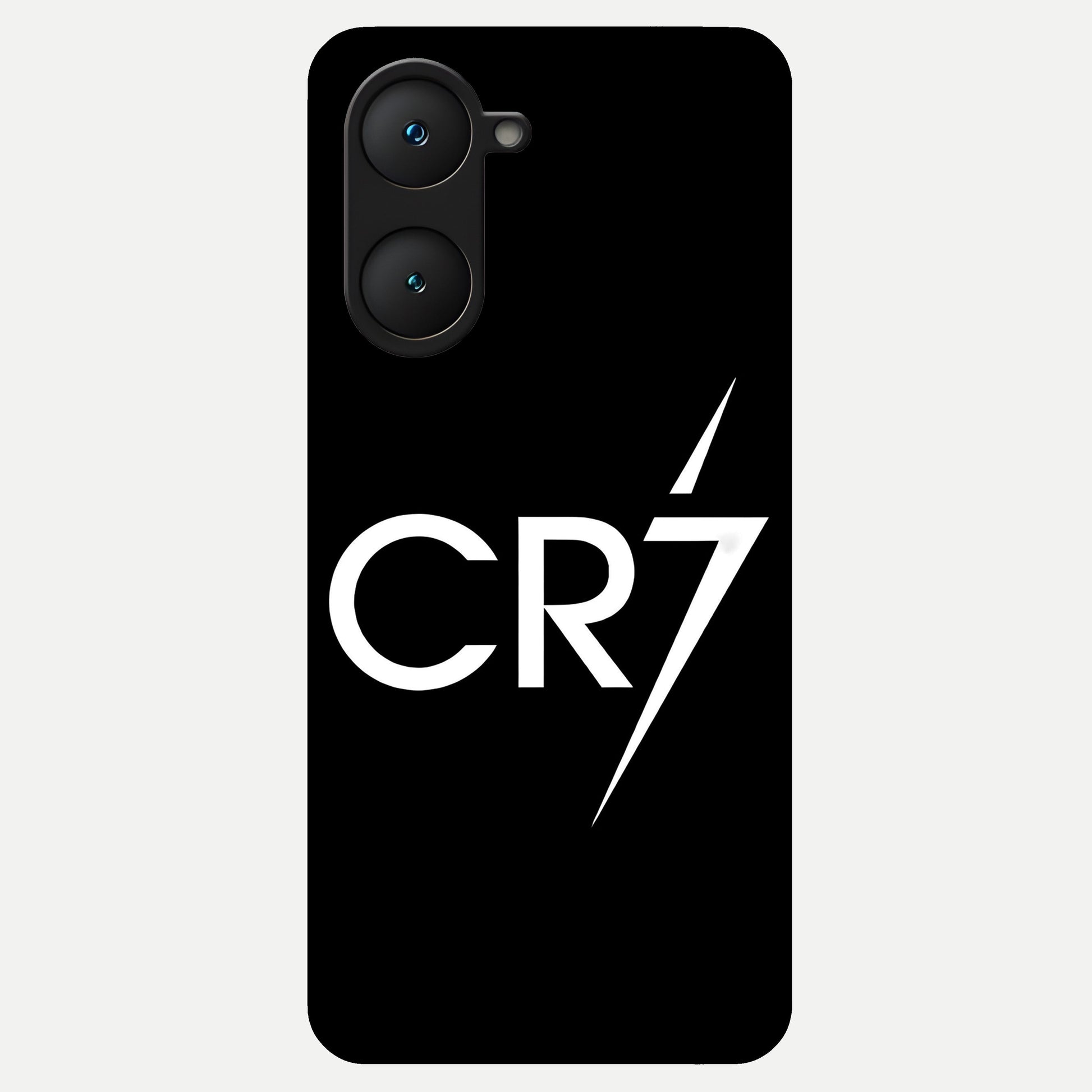  CR7 Elite Strike Glass Case for iQOO Z9 lite back cover – full design glossy printed glass finish
