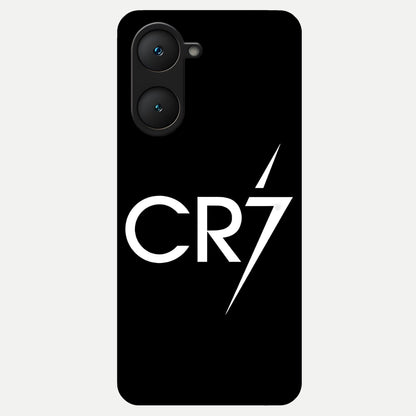  CR7 Elite Strike Glass Case for iQOO Z9 lite back cover – full design glossy printed glass finish