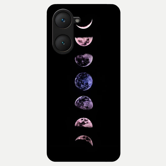  Crimson All Planets Glass Case for iQOO Z9 lite back cover – full design glossy printed glass finish