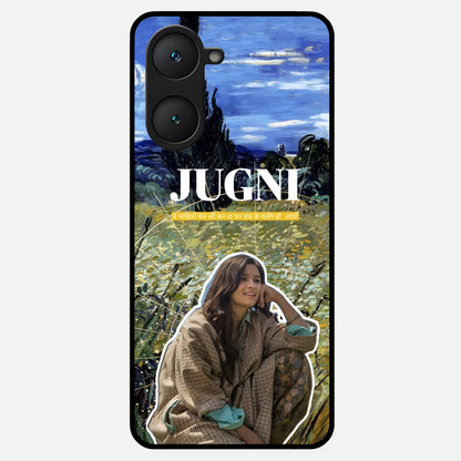 Jugni Soul Vibes Glass Case for iQOO Z9 lite back cover – full design glossy printed glass finish