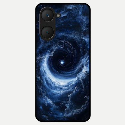  Stunning Galaxy Glass Case for iQOO Z9 lite back cover – full design glossy printed glass finish