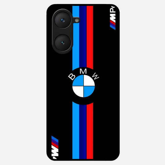  Turbo BMW Beast Glass Case for iQOO Z9 lite back cover – full design glossy printed glass finish