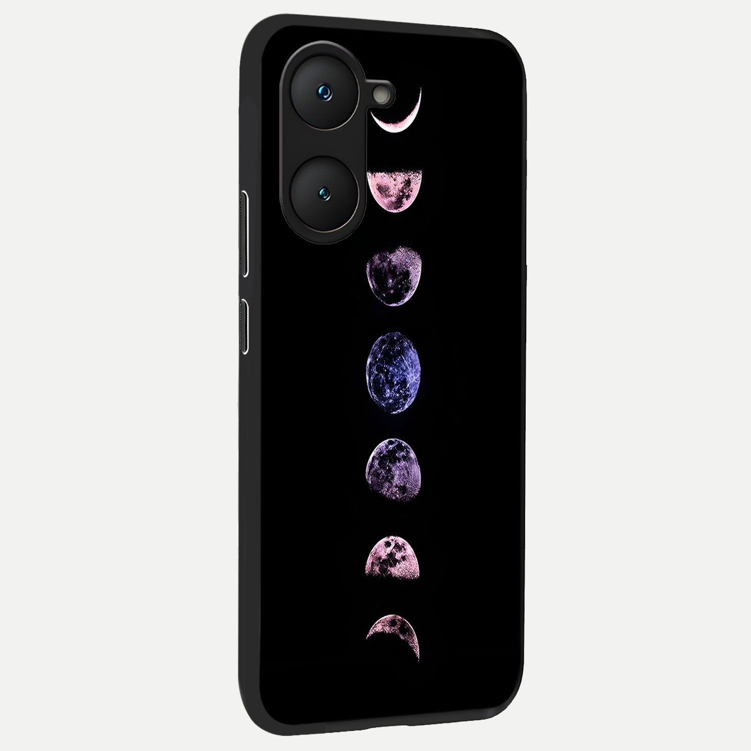  Crimson All Planets back cover for iQOO Z9 lite slim fit glass case with vibrant aesthetic design